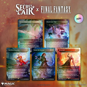 yVizy[zyp Foil Editionz}WbNFUEMUO Summer Superdrop 2025 Secret Lair x FINAL FANTASY: Game Over ipŁj Foil Edition@EBU[YEIuEUER[Xg FF t@Cit@