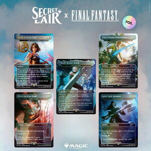 yVizy[zyp Foil Editionz}WbNFUEMUO Summer Superdrop 2025 Secret Lair x FINAL FANTASY: Weapons ipŁj Foil Edition@EBU[YEIuEUER[Xg FF t@Cit@