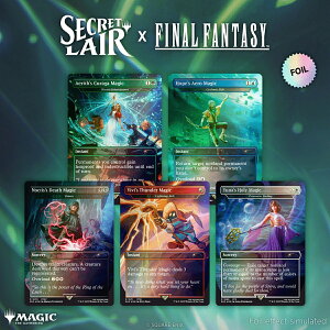 �y�V�i�z�y���[�z�y�p��� Foil Edition�z�}�W�b�N�F�U�E�M���U�����O Summer Superdrop 2025 Secret Lair x FINAL FANTASY: Grimoire �i�p��Łj Foil Edition�@�E�B�U�[�Y�E�I�u�E�U�E�R�[�X�g FF �t�@�C�i���t�@��