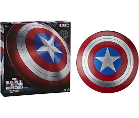 【新品】【即納】MARVEL マーベル レジェンド・シリーズ アベンジャーズ ファルコン＆ウィンター・ソルジャー キャプテン・アメリカ プレミアム ロールプレイ用シールド 大人用コスチューム/コレクション用 F0764 ハズブロ(HASBRO)