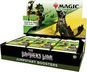 【新品】【即納】【シュリンク付】【英語版】MTG マジック:ザ・ギャザリング 兄弟戦争ジャンプスタート・ブースター BOX 18パック入 トレカ ウィザーズ・オブ・ザ・コースト(Wizards of the Coas