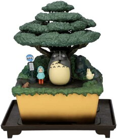 【新品】1週間以内発送　となりのトトロ ウォーターガーデン BONSAI 笠宿 グッズ スタジオジブリ ギフト ととろ メイ さつき プレゼント 贈り物 盆栽 インテリア 玄関 雑貨 置物 宮崎駿 みやざきはやお アニメ 映画