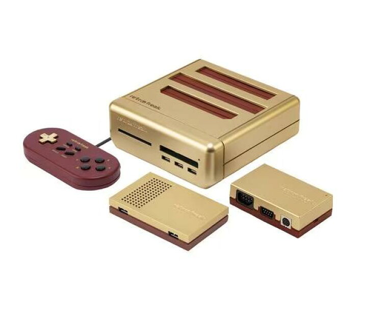 楽天市場】【新品】【即納】レトロフリーク ゴールド（コントローラー 