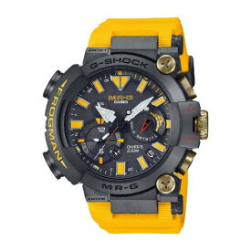 【未使用品】【即納】プライスタグ付き カシオ CASIO G-SHOCK Gショック MR-G FROGMAN フロッグマン MRG-BF1000E-1A9JR G-SHOCK 40周年・FROGMAN 30周年記念 イエロー イルクジ　世界限定700個 シリアルナンバー入り 腕時計 ウォッチ 男性 メンズ