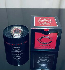 【未使用品】【即納】広島カープ G-SHOCK（2023年モデル） CARP×CASIO DW-6900モデル 限定アイテム 腕時計 グッズ GM-6900CARP23-1JR