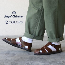 ナイジェル・ケーボン LEATHER GURKHA SANDAL 2 COLORS MAIN LINE NIGEL CABOURN