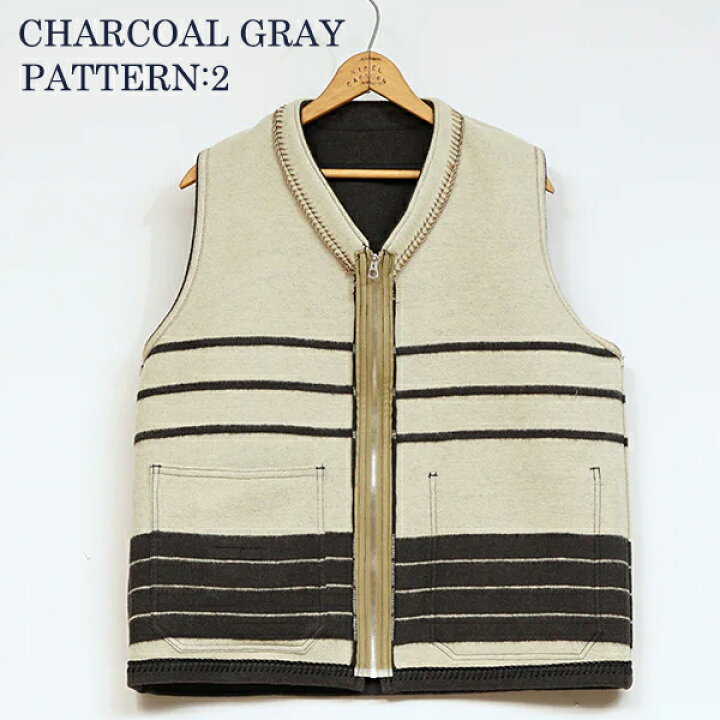 楽天市場】ナイジェル・ケーボン MOUNTAINEER BLANKET VEST 2 COLORS 
