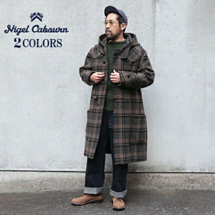 楽天市場】ナイジェル・ケーボン 4 POCKET DUFFLE COAT FOX BROTHERS 