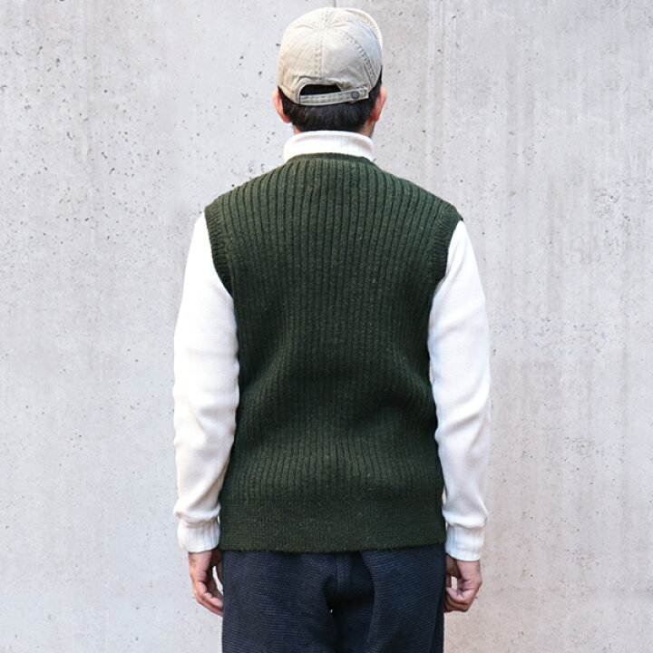 楽天市場】ナイジェル・ケーボン LE5 SOMERVILLE VEST BRITISH WOOL 3  
