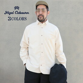 【予約商品 2025年11月入荷予定】 ナイジェル・ケーボン BRITISH OFFICERS SHIRT TYPE 2 OX 3 COLORS NIGEL CABOURN