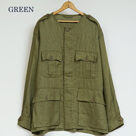 ナイジェル・ケーボン FIELD JACKET LINEN BASKET 2 COLORS MAIN LINE NIGEL CABOURN