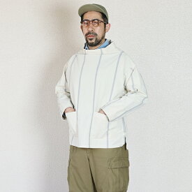 ナイジェル・ケーボン × ライブロ WORKWEAR SMOCK CALICO STRIPE NIGEL CABOURN × LYBRO