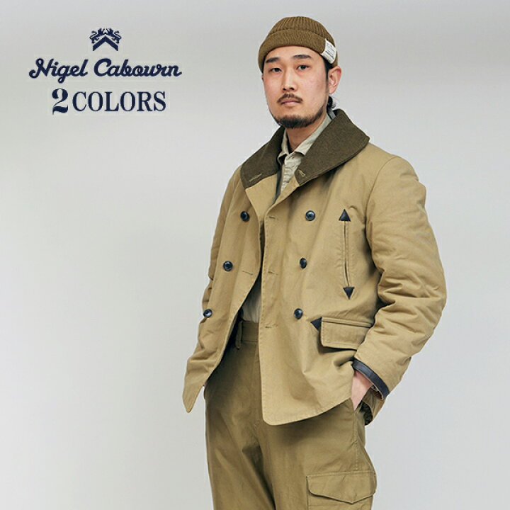 楽天市場】ナイジェル・ケーボン JEEP COAT HALFTEX 2 COLORS NIGEL 