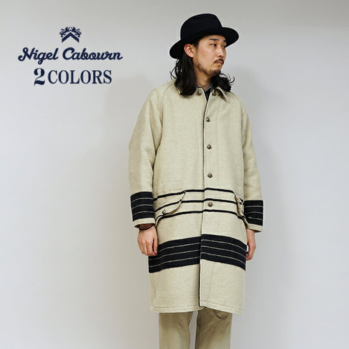 楽天市場】ナイジェル・ケーボン MOUNTAINEER BLANKET COAT 2 COLORS 