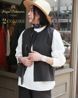 ナイジェル・ケーボン ウーマン CANADIAN NAVY VEST 2 COLORS NIGEL CABOURN WOMAN