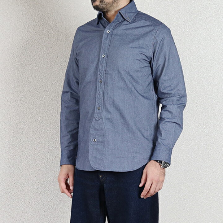楽天市場】ナイジェル・ケーボン BRITISH OFFICERS SHIRT NAVY NIGEL  