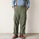 ナイジェル・ケーボン (SIZE: W30 - W40) ARMY CARGO PANT DARK GREEN BACK SATIN MAIN LINE カーゴパンツ NIGEL CABOURN
