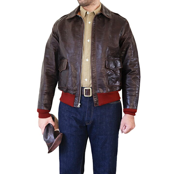 楽天市場】イーストマン レザー クロージング TYPE A-2 .50CAL VINTAGE  