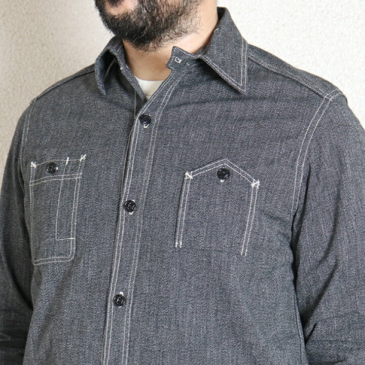 楽天市場】イーストマンレザー・モーターサイクルクラブ CHAMBRAY WORK 
