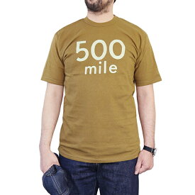 フリーホイーラーズ T-SHIRT 500 MILE RACE MOTOR CULTURE SERIES VINTAGE STYLE LIGHT WEIGHT JERSEY OLIVE DRAB FREEWHEELERS