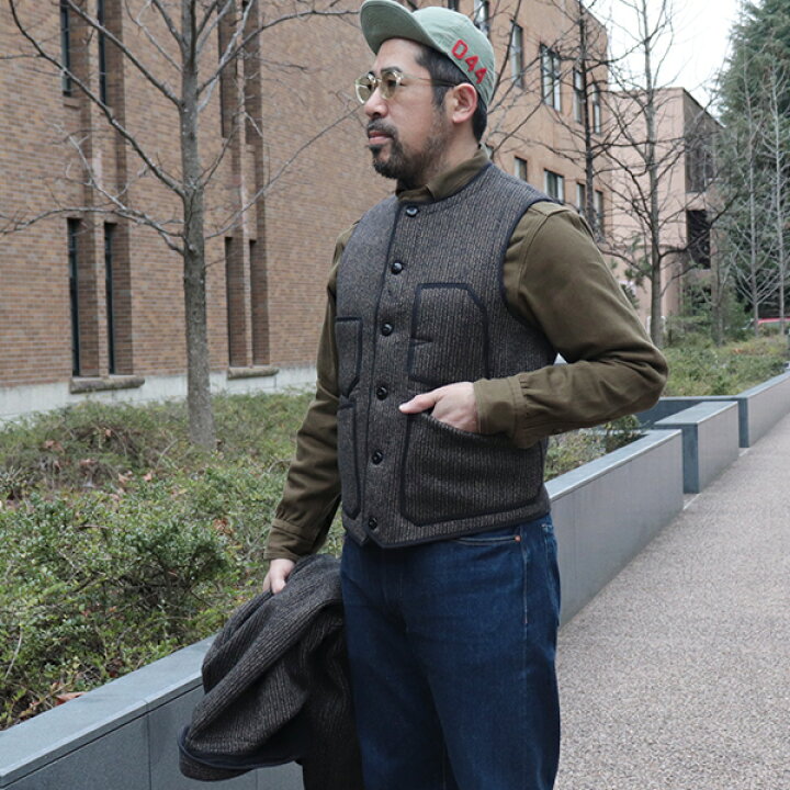 楽天市場】フリーホイーラーズ LONGSHOREMAN WINTER WORKER VEST HIGH 