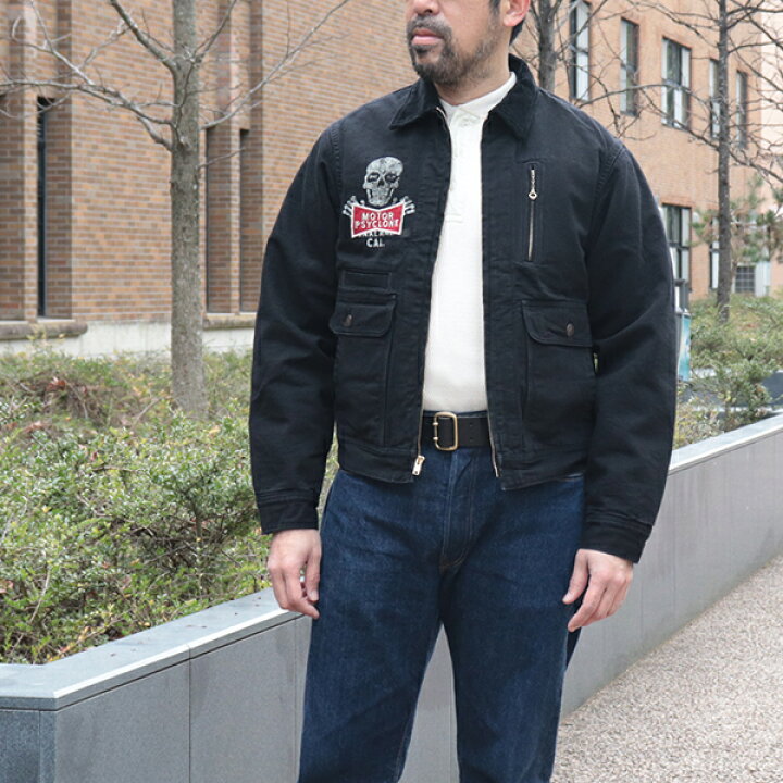 楽天市場】フリーホイーラーズ GARAGE WORKER JACKET RISING FROM HELL 