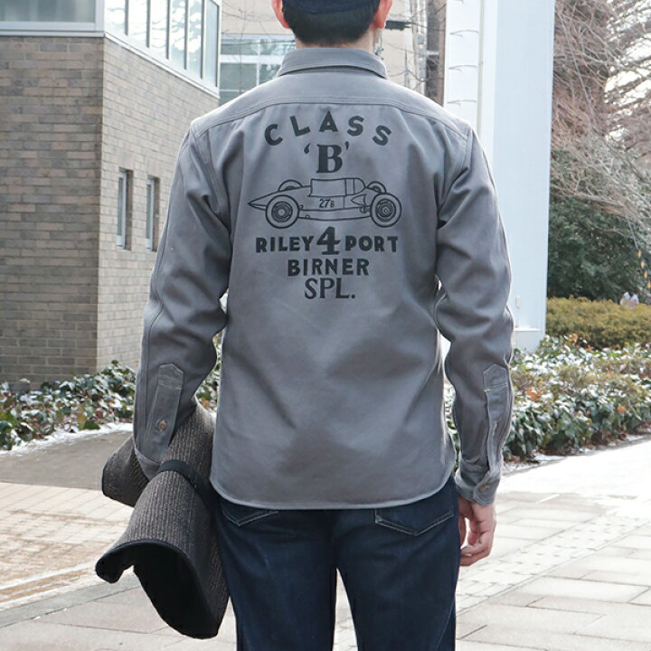 楽天市場】フリーホイーラーズ GEMSA WORK SHIRT 1947 Birner RILEY 4 