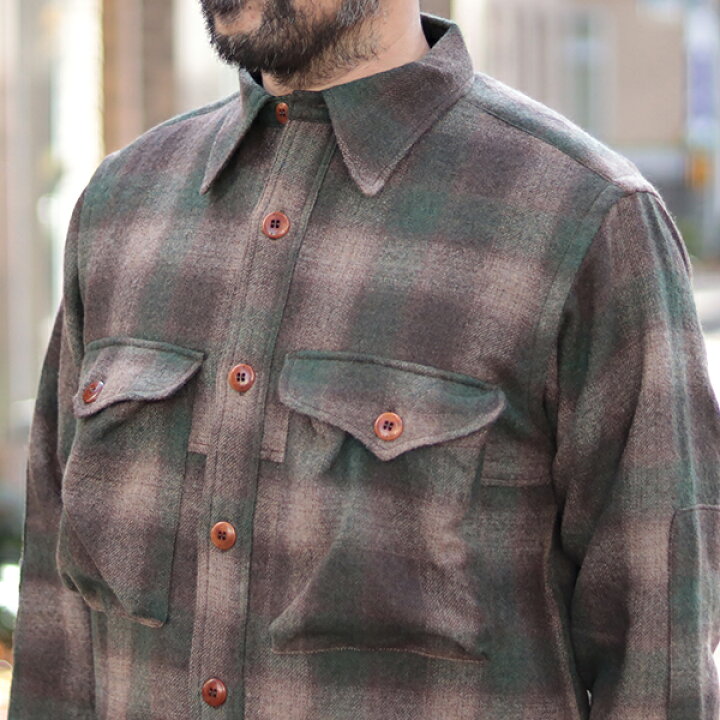 楽天市場】フリーホイーラーズ HIGHBALLER LOGGER SHIRT BROWN × KHAKI 