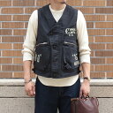 別注モデル フリーホイーラーズ SPEED ENGINEER SLEEVELESS COAT FRONTY SPL. 1923 SULFIED DYED MILITARY MOLESKIN BLACK FREEWHEELERS