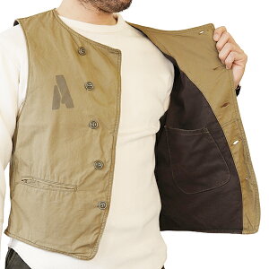 FREEWHEELERS;フリーホイーラーズ;2021011;通販;onlineshop;LIBERATOR;VEST;正規代理店;仙台;1930-1940s;CIVILIANMILITARYSTYLECLOTHING;MILITARYPOPLIN;KHAKIBEIGE;ミリタリーベスト;CUSTOMMODEL;