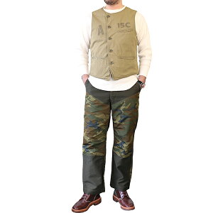 FREEWHEELERS;フリーホイーラーズ;2021011;通販;onlineshop;LIBERATOR;VEST;正規代理店;仙台;1930-1940s;CIVILIANMILITARYSTYLECLOTHING;MILITARYPOPLIN;KHAKIBEIGE;ミリタリーベスト;CUSTOMMODEL;