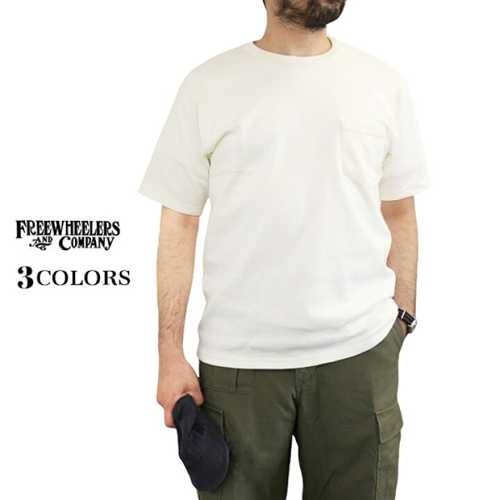 楽天市場】フリーホイーラーズ HEAVY WEIGHT POCKET T-SHIRT 3 COLORS 