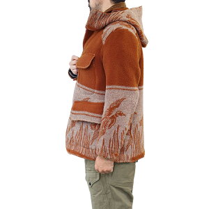FREEWHEELERS;フリーホイーラーズ;2031027;MACKENZIE;COAT;LATE1800-EARLY1900sCUSTOMMADEHUNTINGCOAT;GREATLAKESGMT.MFG.CO.;JACQUARDWOOLBLANKET;DUCKPATTERN;マッケンジー;ブランケットコート;ダックパターン;通販;ONLINESHOP;仙台正規代理店;OVERSEAS;
