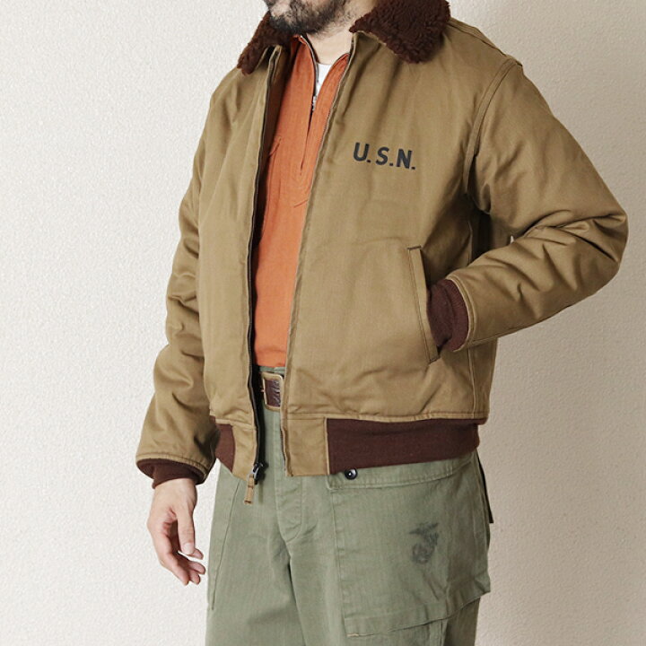 楽天市場】フリーホイーラーズ USN GROUND CREW JACKET CIVILIAN MODEL 