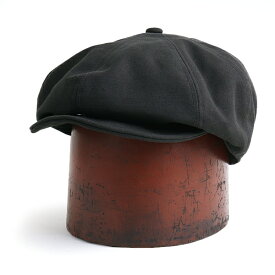 フリーホイーラーズ HOG MASTER 8 PANELS CAP 1890 〜 STYLE CASQUETTE VINTAGE STYLE COTTON DUCK BLACK FREEWHEELERS
