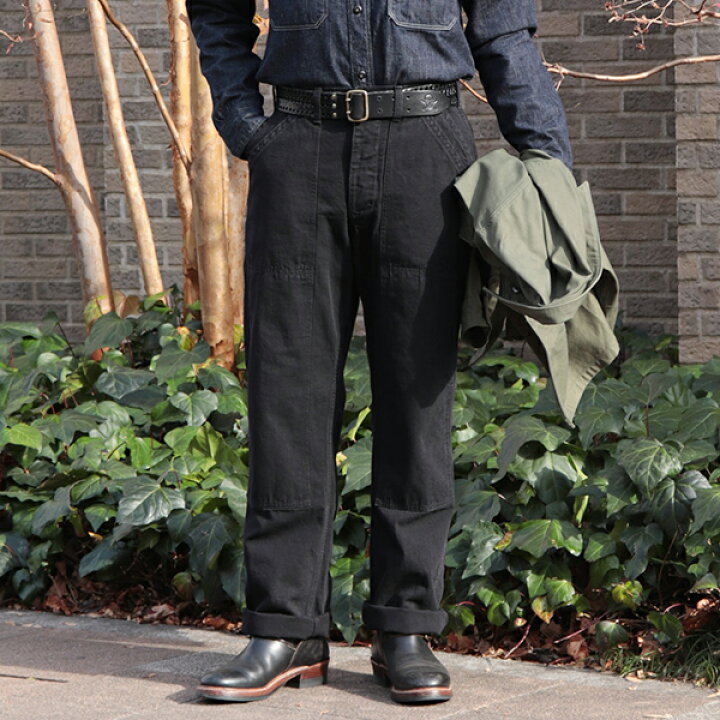 楽天市場】フリーホイーラーズ CHOPPER BUILDER WORK TROUSERS YARN 