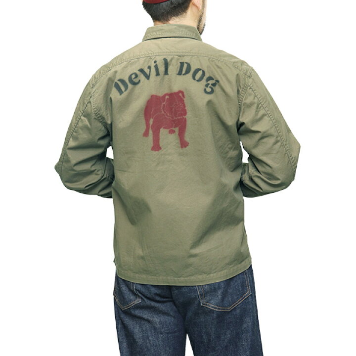 楽天市場】フリーホイーラーズ MILITARY UTILITY SHIRT U.S.M.C. DEVIL  