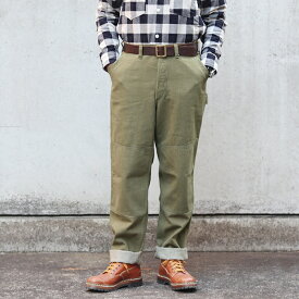 フリーホイーラーズ GREASE MONKEY OVERALLS 1930s STYLE WORK CLOTHING 10.5oz COLOR DENIM OLIVE GREEN FREEWHEELERS