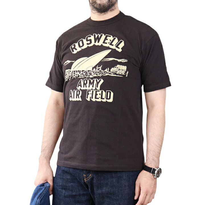 楽天市場】フリーホイーラーズ T-SHIRT ROSWELL AAF UFO UNIDENTIFIED 