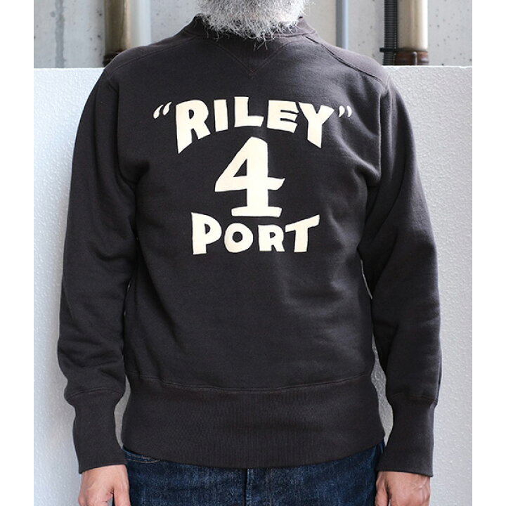 楽天市場】フリーホイーラーズ ATHLETIC SWEAT SHIRT RILEY 4 PORT 