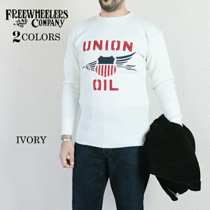 楽天市場】フリーホイーラーズ CREW NECKED THERMAL L/S SHIRT UNION 