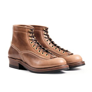 �W���� ���t�O���� �u�[�c���[�J�[ DONKEY PUNCHER BOOTS HORWEEN LEATHER CXL NATURAL MADE IN JAPAN JOHN LOFGREN BOOTMAKER