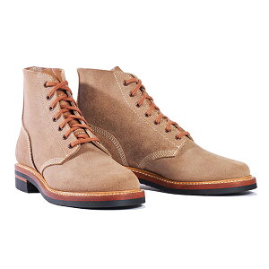 �y�\�񏤕i 2026�N7�����ח\��z �W���� ���t�O���� �u�[�c���[�J�[ M-43 SERVICE SHOES HORWEEN LEATHER CXL NATURAL ROUGHOUT JOHN LOFGREN BOOTMAKER