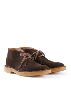 �y�\�񏤕i 2026�N8�����ח\��z �W���� ���t�O���� �u�[�c���[�J�[ MILITARY DESERT BOOTS JAPANESE SUEDE DARK BROWN JOHN LOFGREN BOOTMAKER
