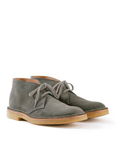 �y�\�񏤕i 2026�N8�����ח\��z �W���� ���t�O���� �u�[�c���[�J�[ MILITARY DESERT BOOTS JAPANESE SUEDE GRAY JOHN LOFGREN BOOTMAKER