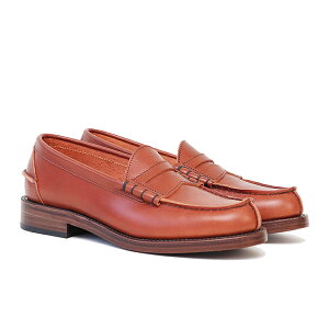 W tO u[c[J[ IVY LEAGUE PENNY LOAFERS CONCERIA TOSCANO LISCIO LEATHER CAMEL MADE IN JAPAN yj[[t@[ JOHN LOFGREN BOOTMAKER