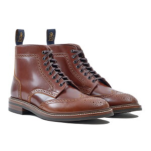�W���� ���t�O���� �u�[�c���[�J�[ GLOVER BROGUES SHINKI HIKAKU SHELL CORDOVAN COGNAC JOHN LOFGREN BOOTMAKER