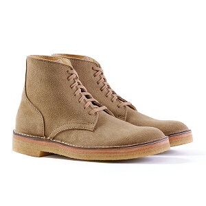 �W���� ���t�O���� �u�[�c���[�J�[ SAHARA BOOTS KHAKI JAPANESE SUEDE JOHN LOFGREN BOOTMAKER