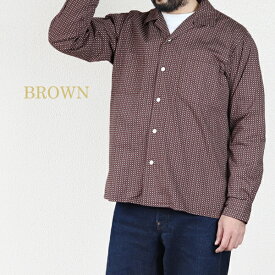 モヒート ABSHINTH SHIRT DOT 2 COLORS オープンカラーシャツMOJITO