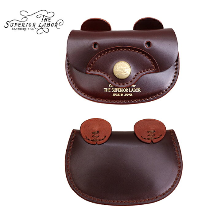楽天市場】シュペリオール レイバー CORDOVAN BEAR COIN CASE コイン 